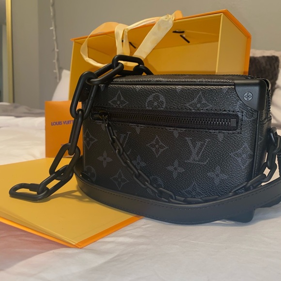 Louis Vuitton Black Monogram Eclipse Soft Trunk